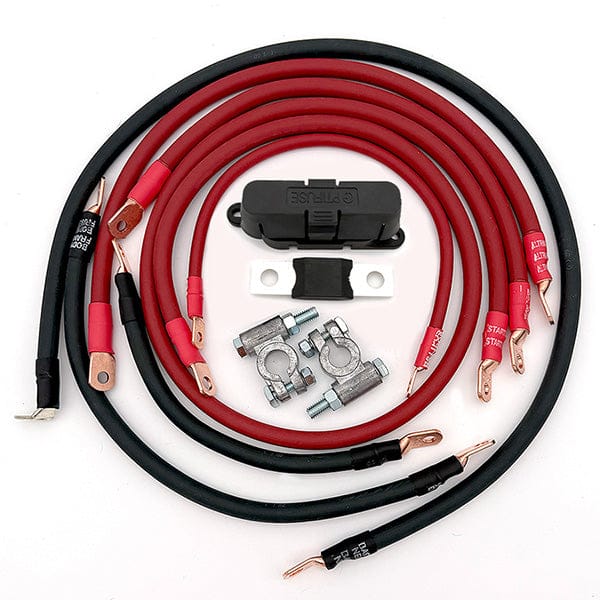 Big7Kits Battery And Electrical Toyota Land Cruiser Big 7 Battery Cable Kit (FZJ80 - 1993-1997)