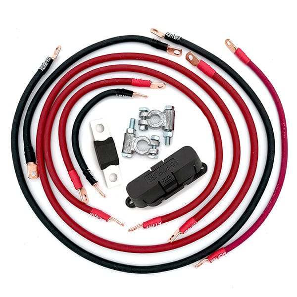 Big7Kits Battery And Electrical Toyota Tacoma Big 7 Battery Cable Kit (Gen 1 - 1995-2004)