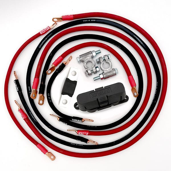Big7Kits Battery And Electrical Toyota Tacoma Big 7 Battery Cable Kit (Gen 2 - 2005-2015)