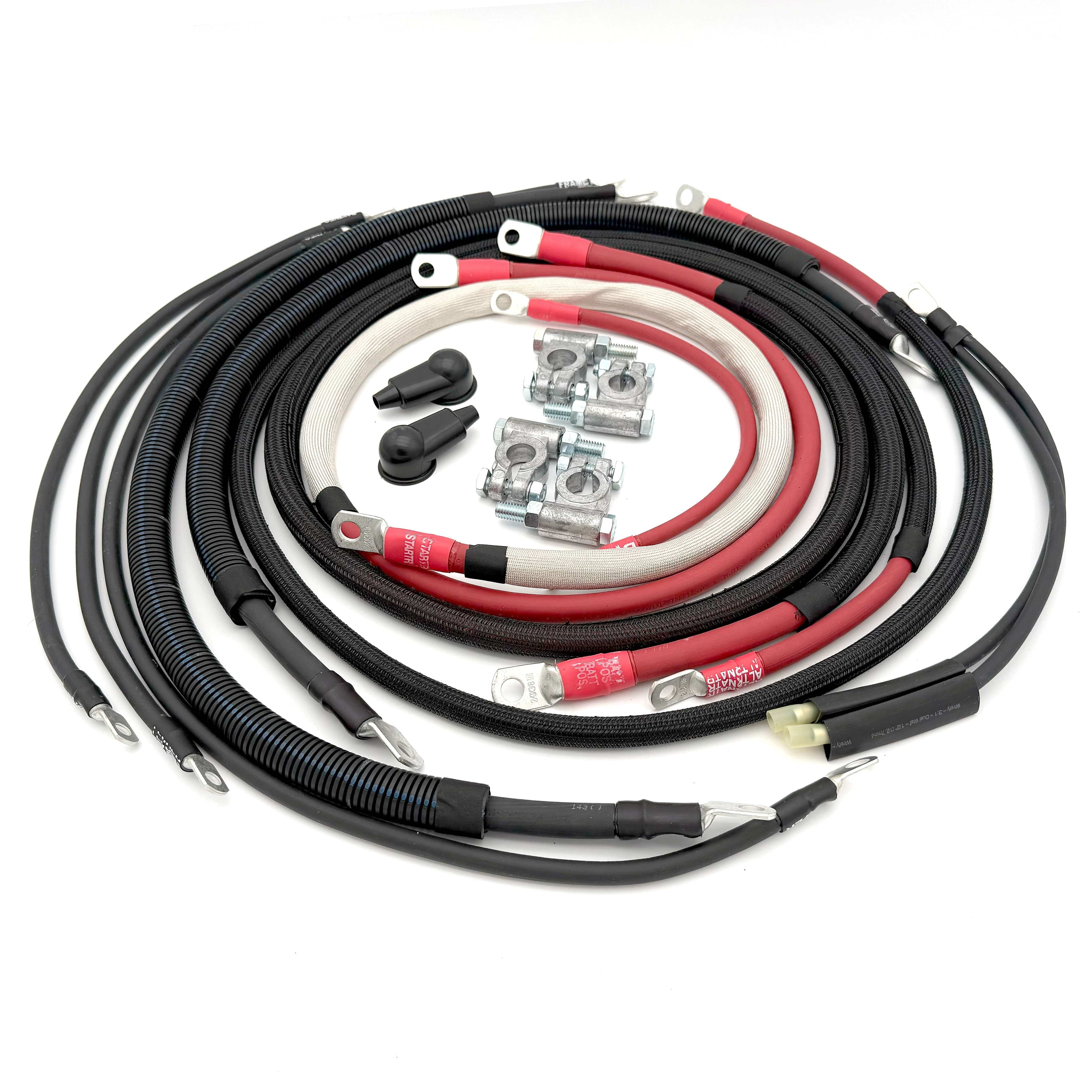Big7Kits Electrical Dodge Cummins Diesel - 2nd Gen Battery Cable Kit (1994-2002)