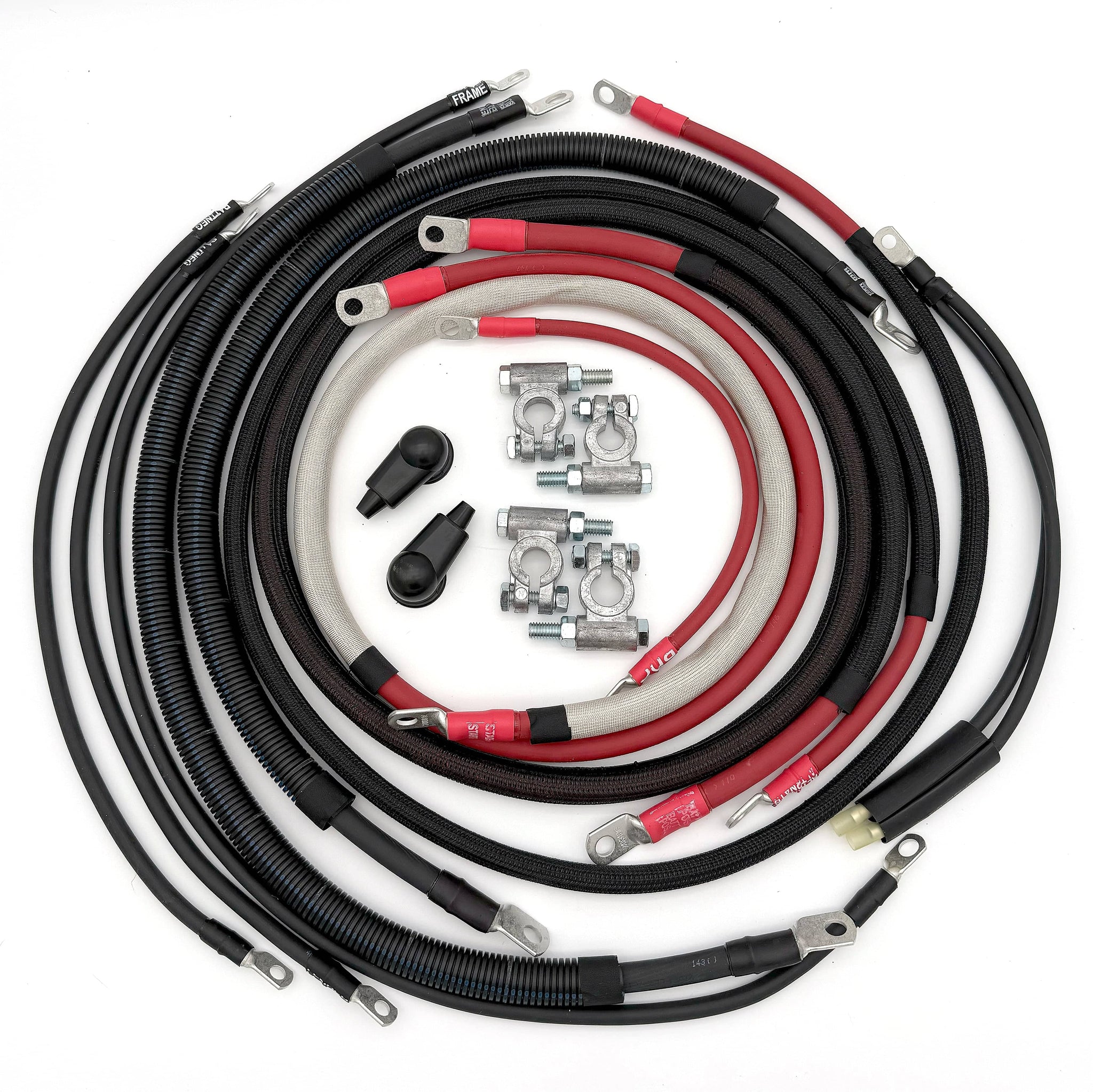 Big7Kits Electrical Dodge Cummins Diesel - 2nd Gen Battery Cable Kit (1994-2002)