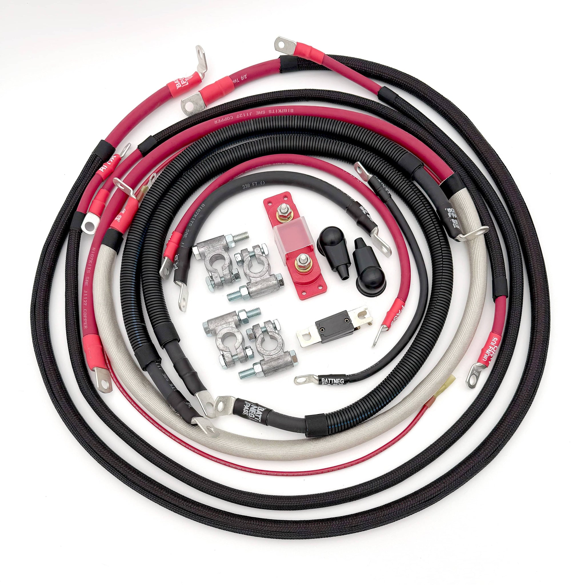 Big7Kits Electrical Ford Power Stroke 6.0 Diesel - F250/F350 Battery Cable Kit (2003-2007)