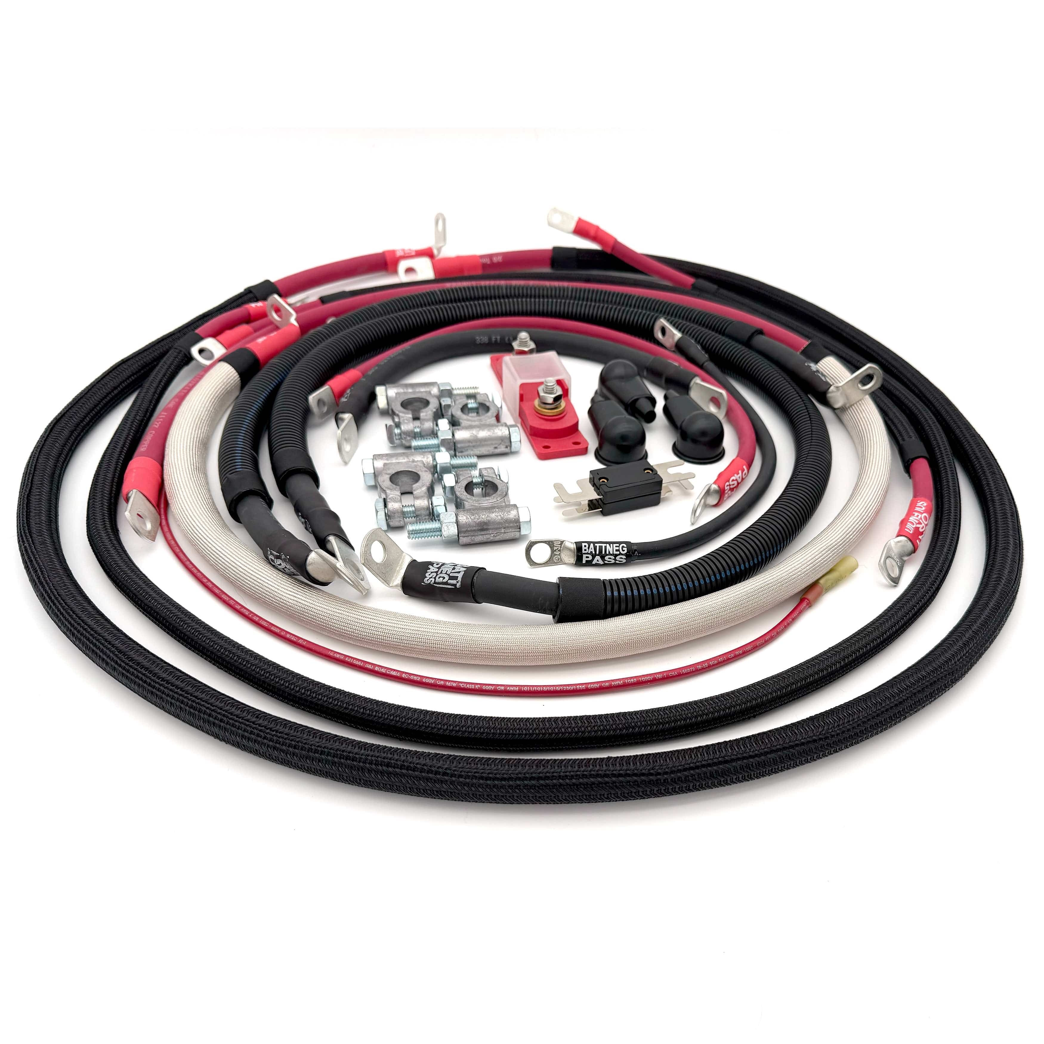 Big7Kits Electrical Ford Power Stroke 6.0 Diesel - F250/F350 Battery Cable Kit (2003-2007)