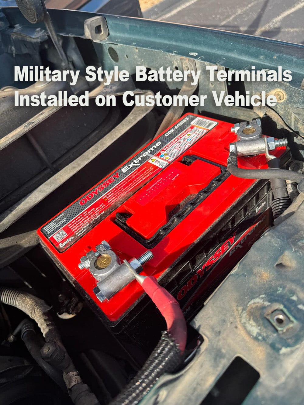 Big7Kits Electrical Ford Powerstroke 6.4 Diesel - F250/F350 Battery Cable Kit (2008-2010)