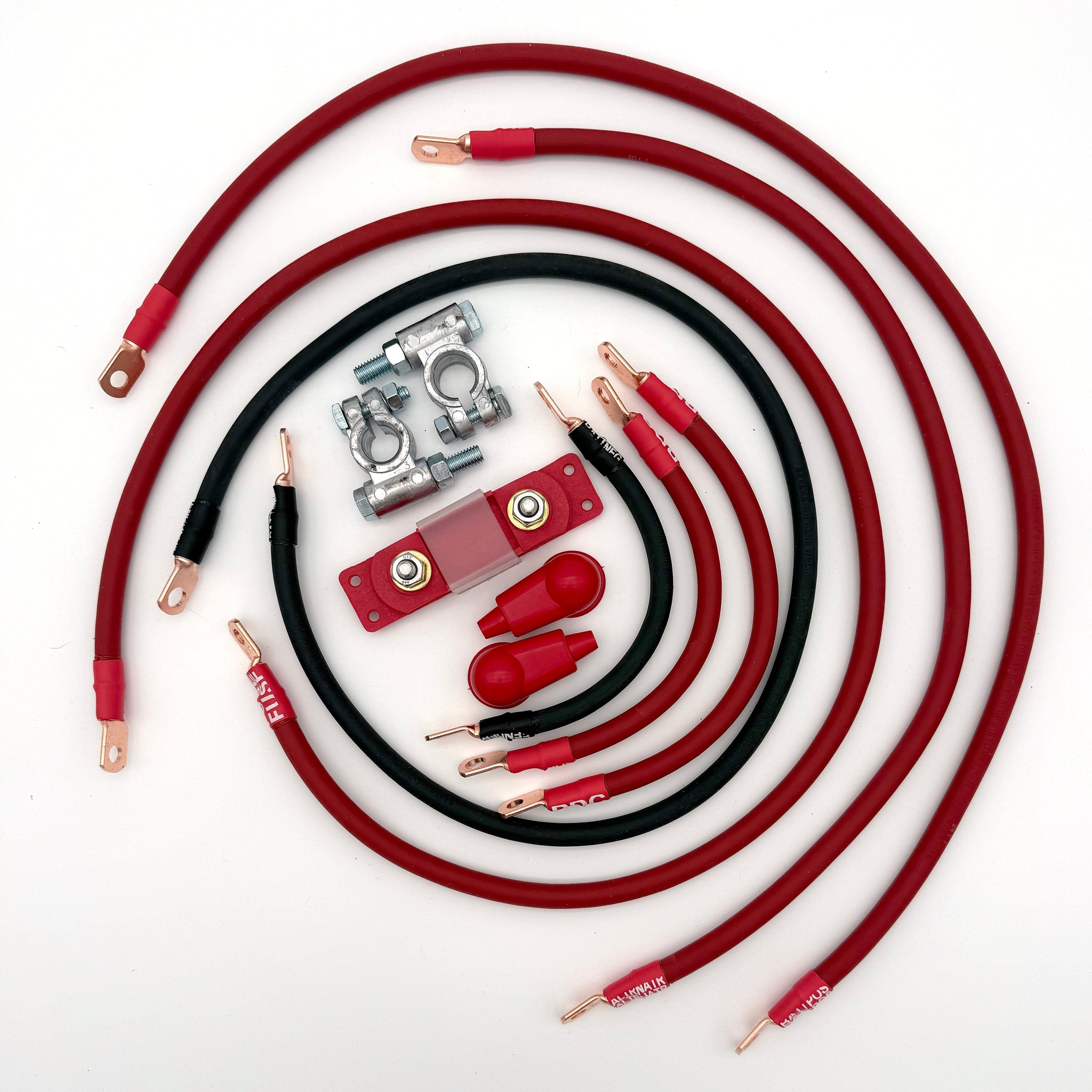 Big7Kits Electrical Jeep Commander XK Big 7 Battery Cable Kit (2005-2010)