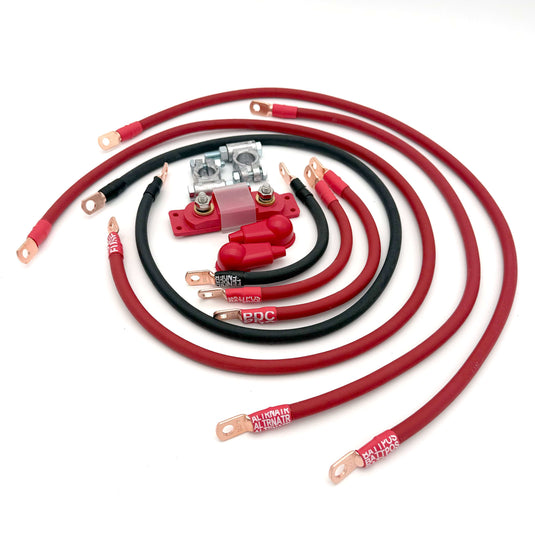 Big7Kits Electrical Jeep Commander XK Big 7 Battery Cable Kit (2005-2010)