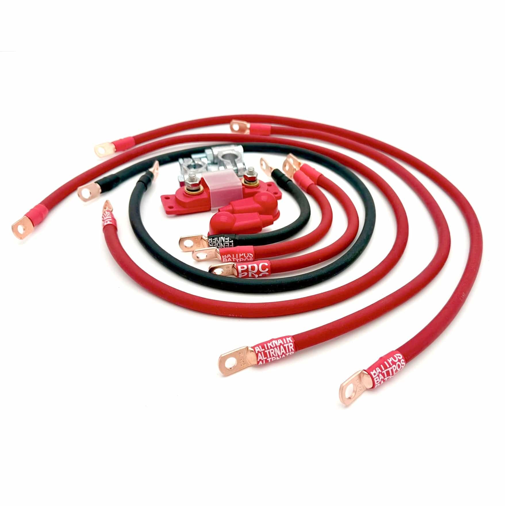 Big7Kits Electrical Jeep Commander XK Big 7 Battery Cable Kit (2005-2010)