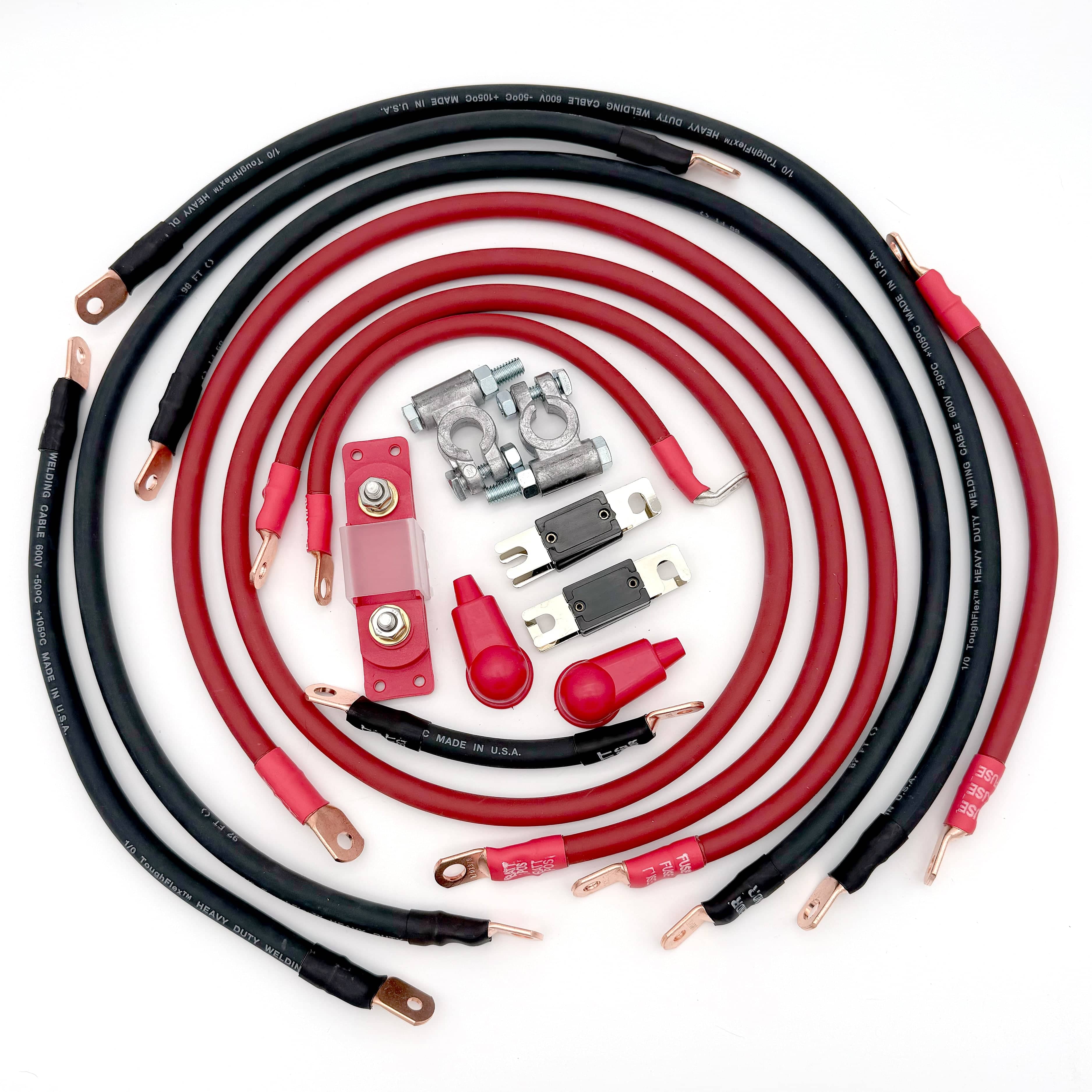 Big7Kits Electrical Jeep Gladiator JT Big 7 Battery Cable Kit (2020 - 2024)