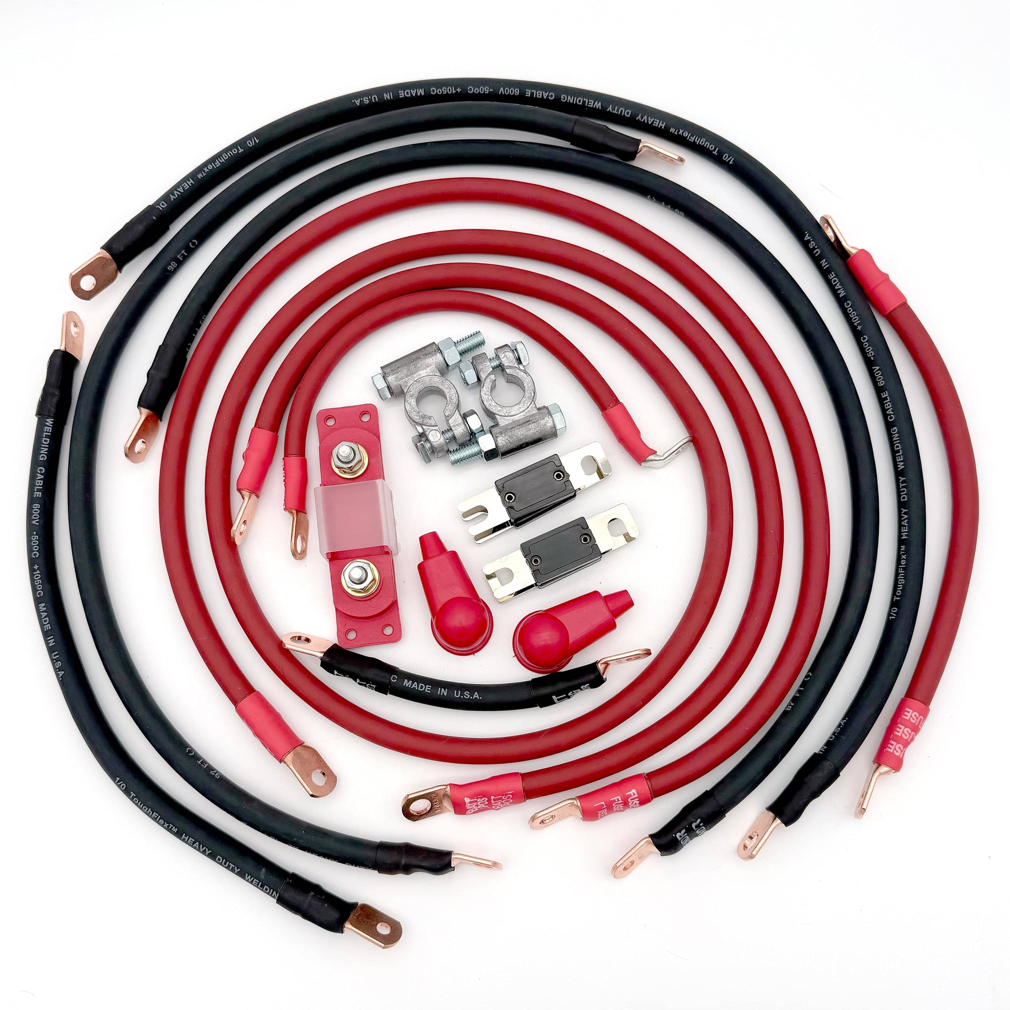 Big7Kits Electrical Jeep Gladiator JT Big 7 Battery Cable Kit (2020 - 2024)