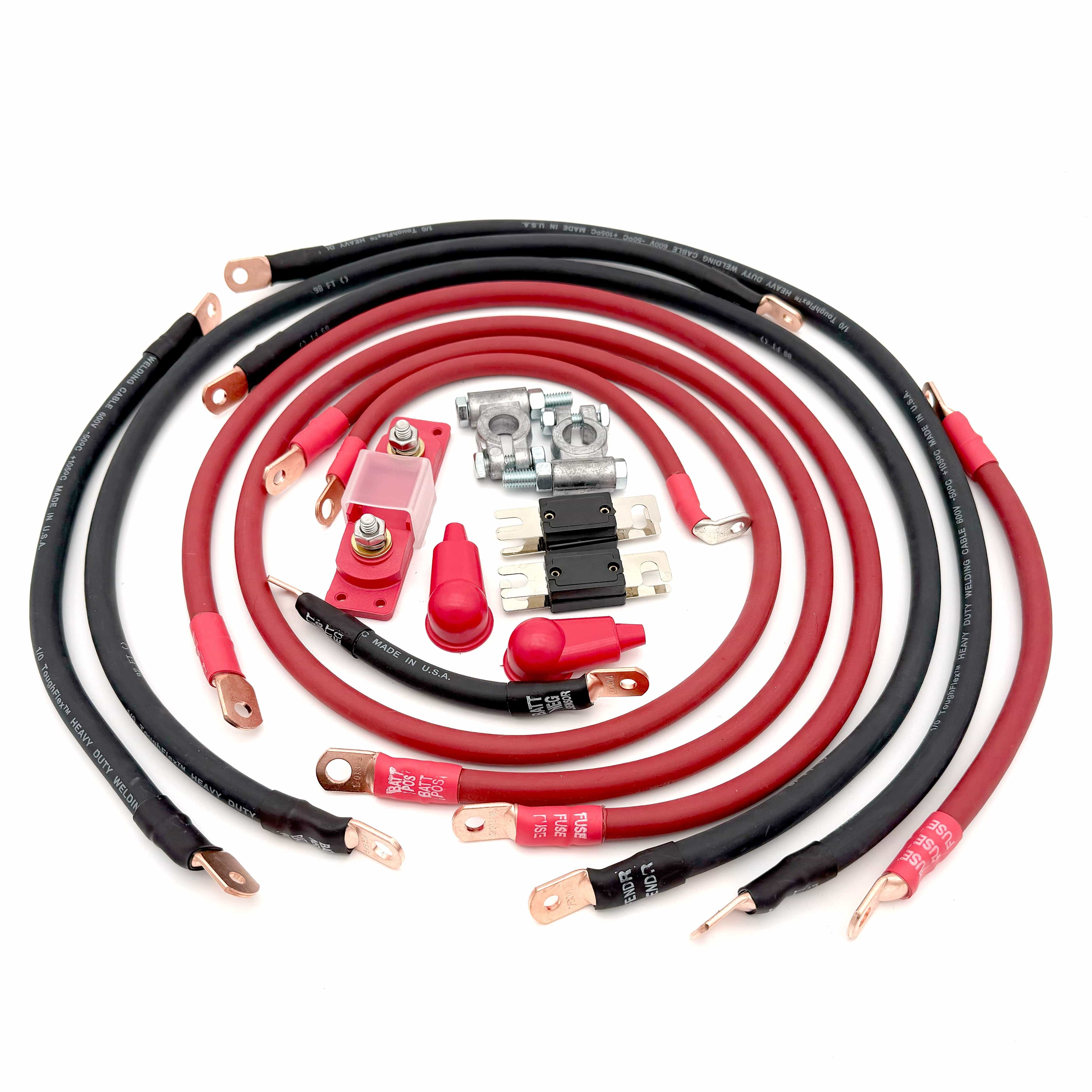Big7Kits Electrical Jeep Gladiator JT Big 7 Battery Cable Kit (2020 - 2024)