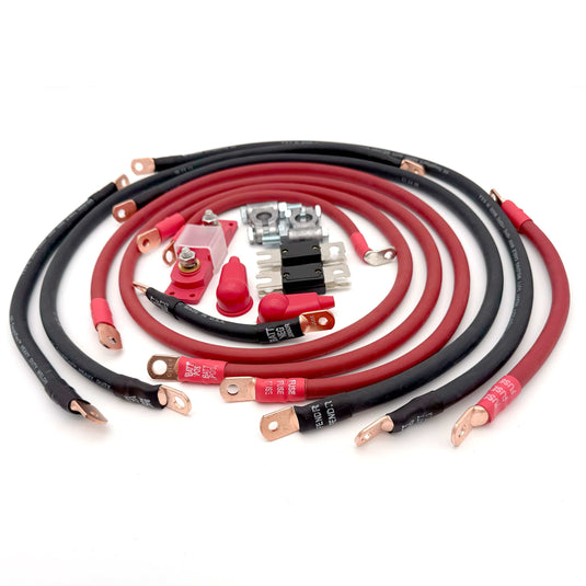 Big7Kits Electrical Jeep Gladiator JT Big 7 Battery Cable Kit (2020 - 2024)