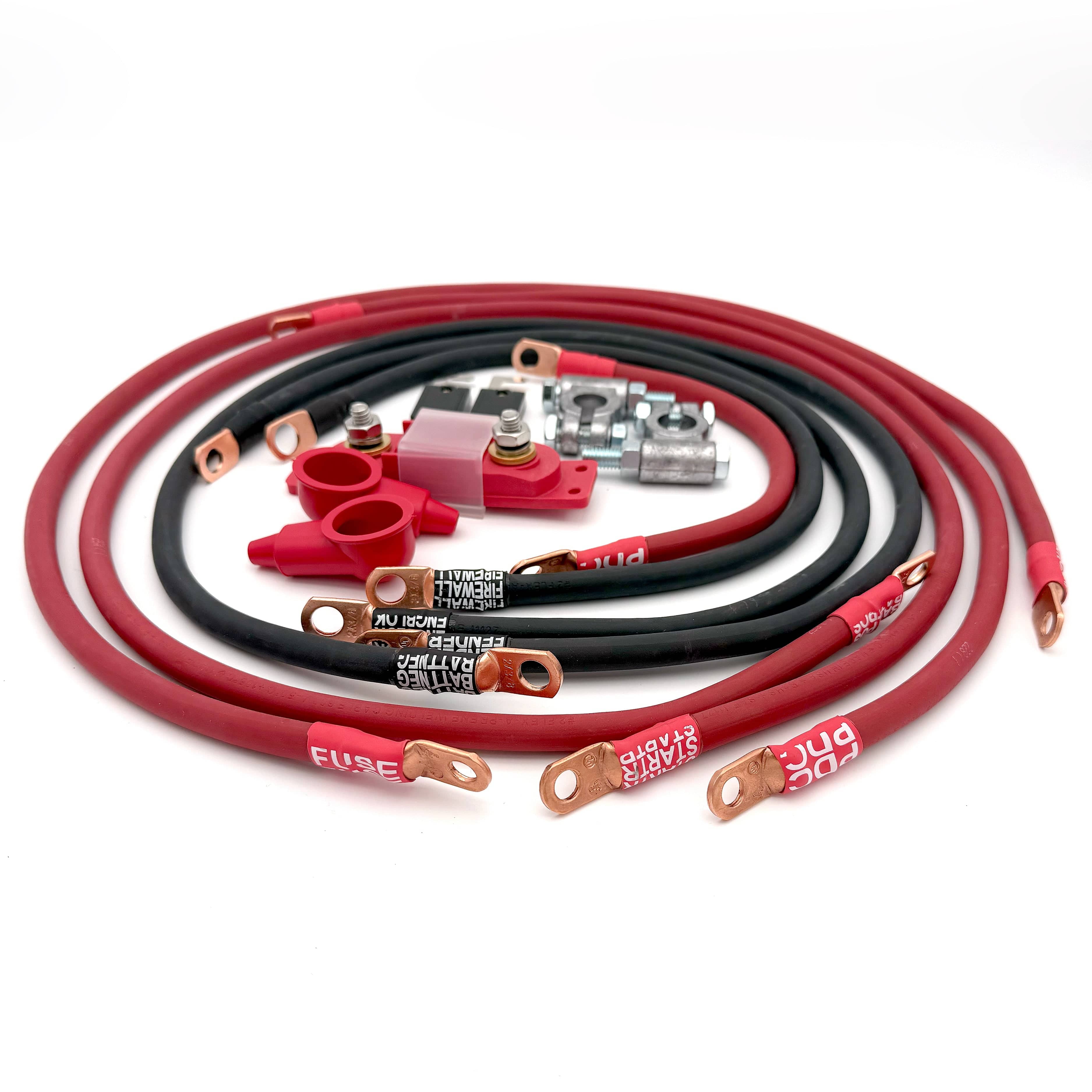 Big7Kits Electrical Jeep Grand Cherokee WJ Big 7 Battery Cable Kit (1999-2005)