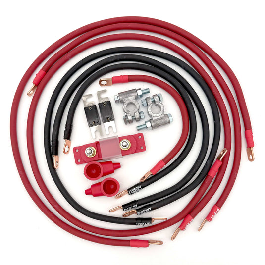 Big7Kits Electrical Jeep Grand Cherokee WJ Big 7 Battery Cable Kit (1999-2005)