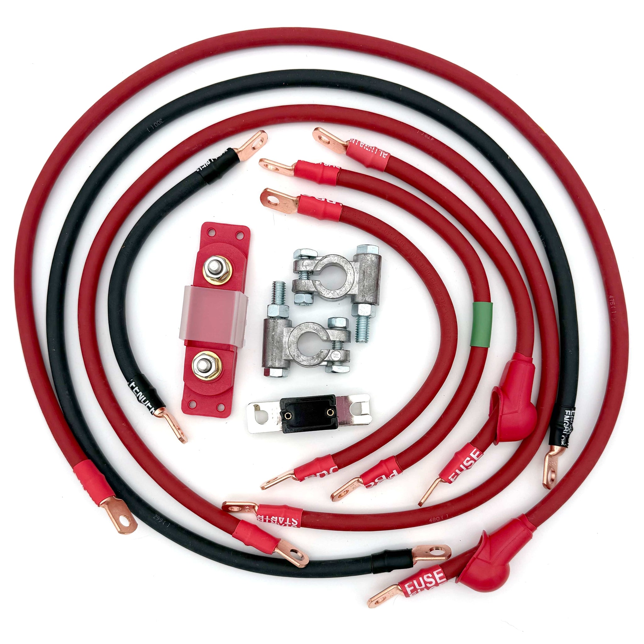 Big7Kits Electrical Jeep Grand Cherokee WK Big 7 Battery Cable Kit (2005-2010)