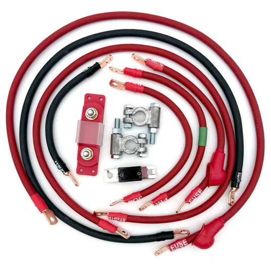 Big7Kits Electrical Jeep Grand Cherokee WK Big 7 Battery Cable Kit (2005-2010)