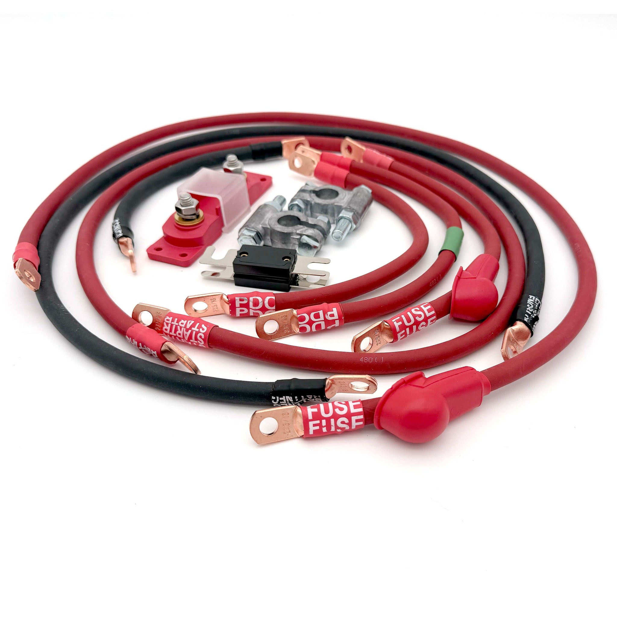 Big7Kits Electrical Jeep Grand Cherokee WK Big 7 Battery Cable Kit (2005-2010)