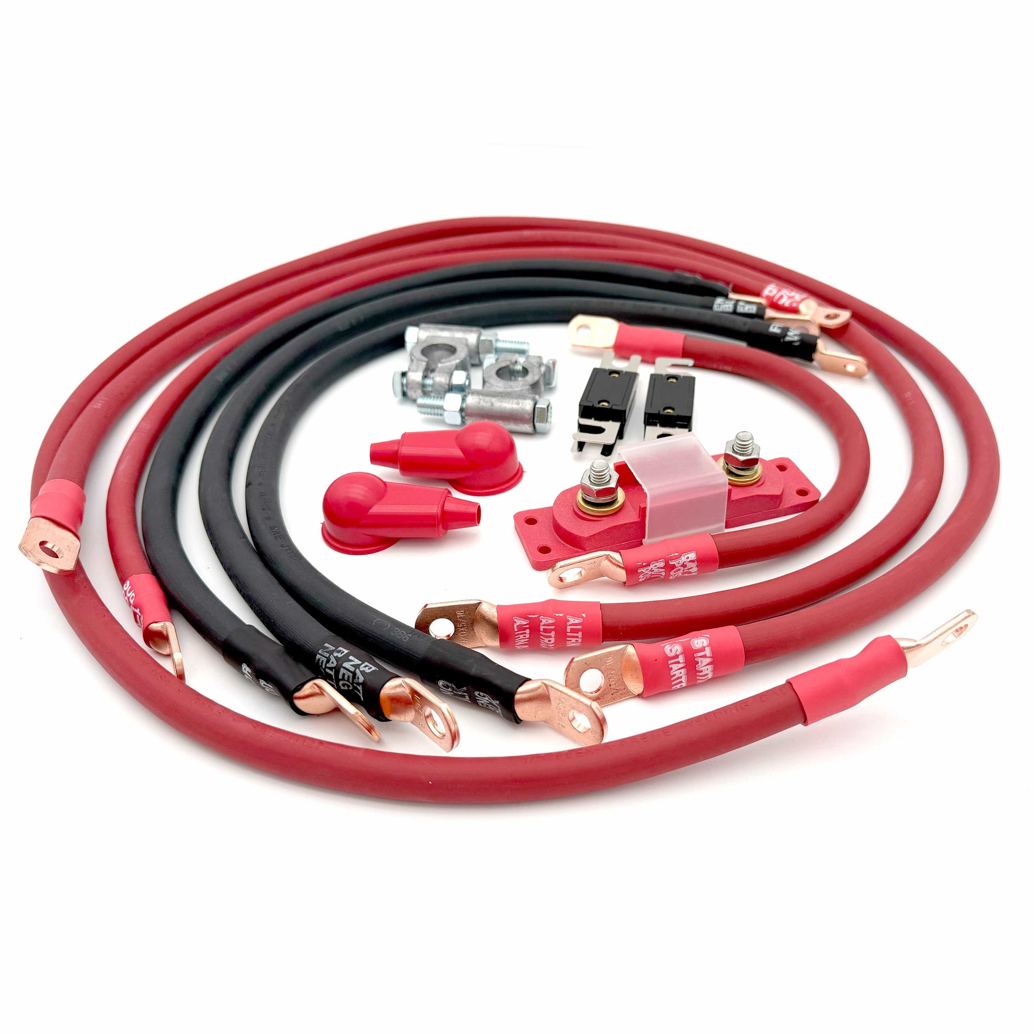 Big7Kits Electrical Jeep Wrangler JK Big 7 Battery Cable Kit (2007-2018)