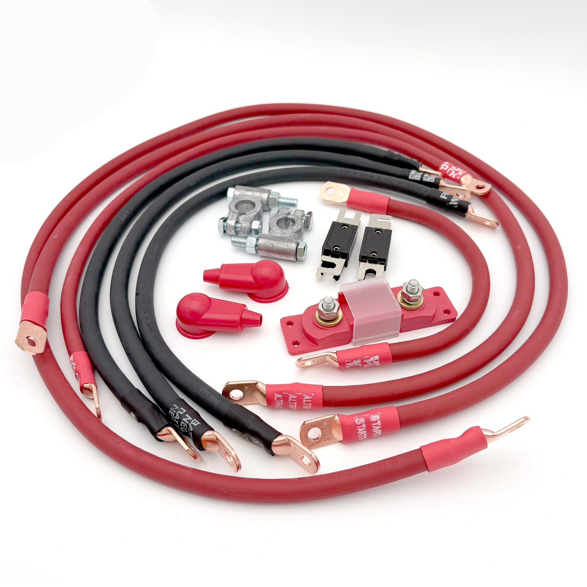 Big7Kits Electrical Jeep Wrangler JK Big 7 Battery Cable Kit (2007-2018)
