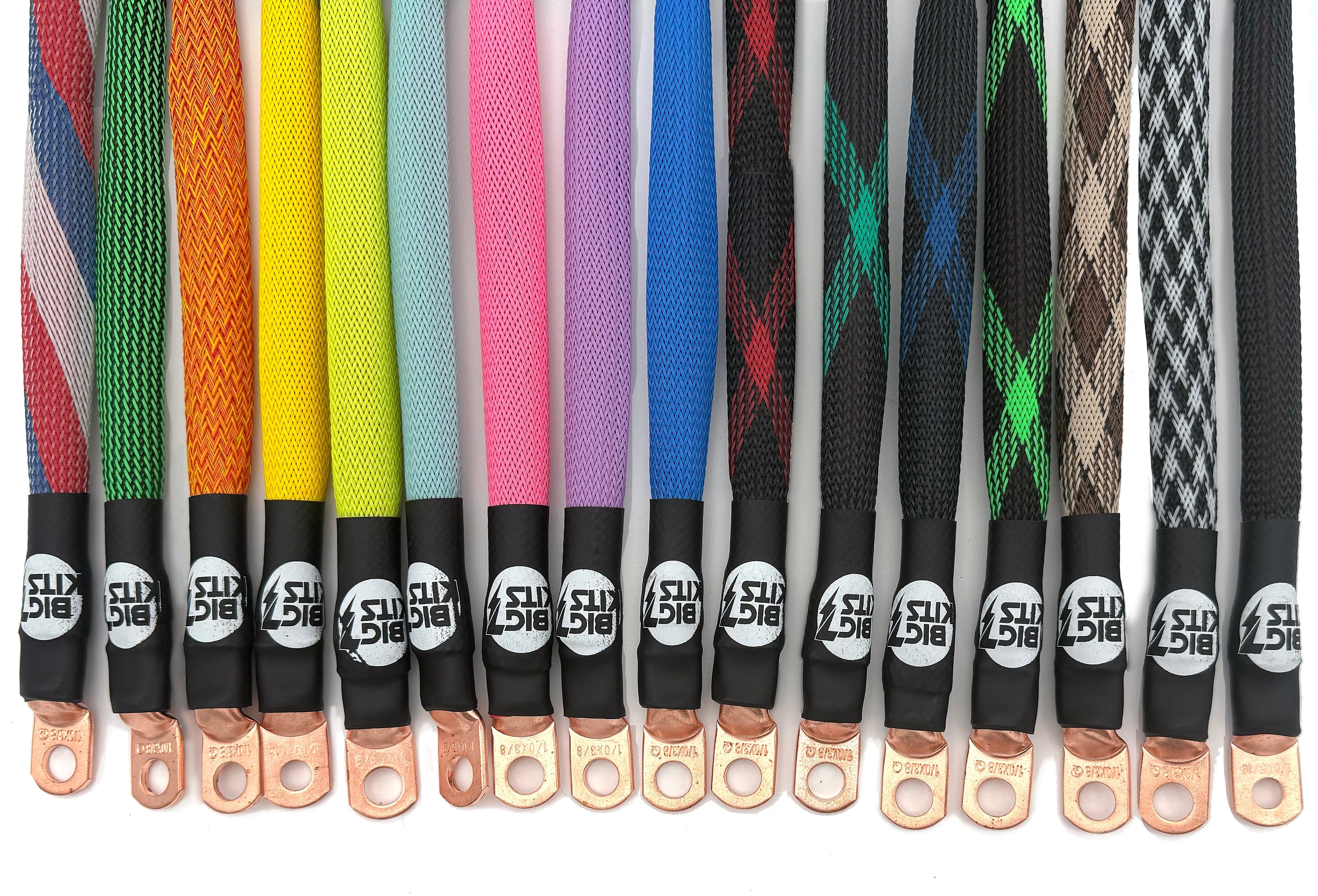 Big7Kits Electrical Jeep Wrangler YJ Big 7 Battery Cable Kit (1986-1995)