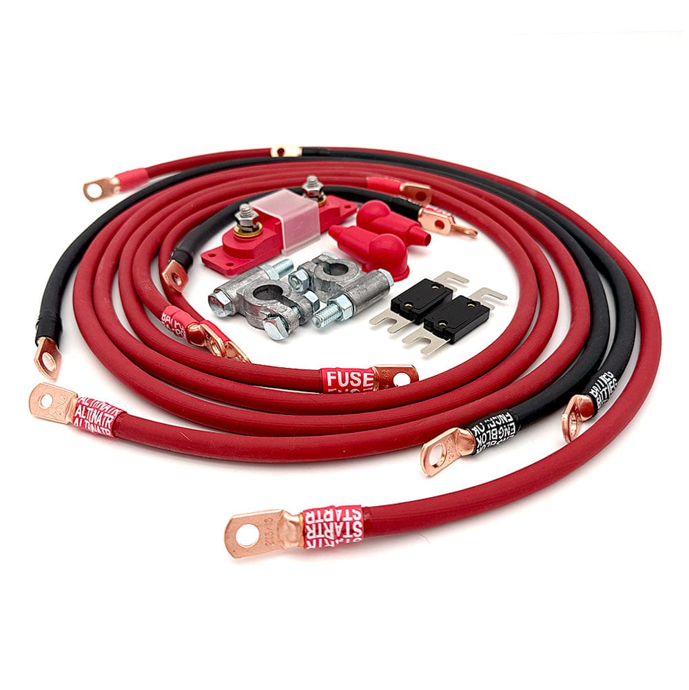 Big7Kits Electrical Toyota 4Runner Big 7 Battery Cable Kit (Gen 1 - 1984-1989)