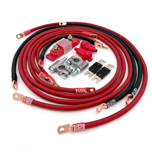 Big7Kits Electrical Toyota 4Runner Big 7 Battery Cable Kit (Gen 1 - 1984-1989)