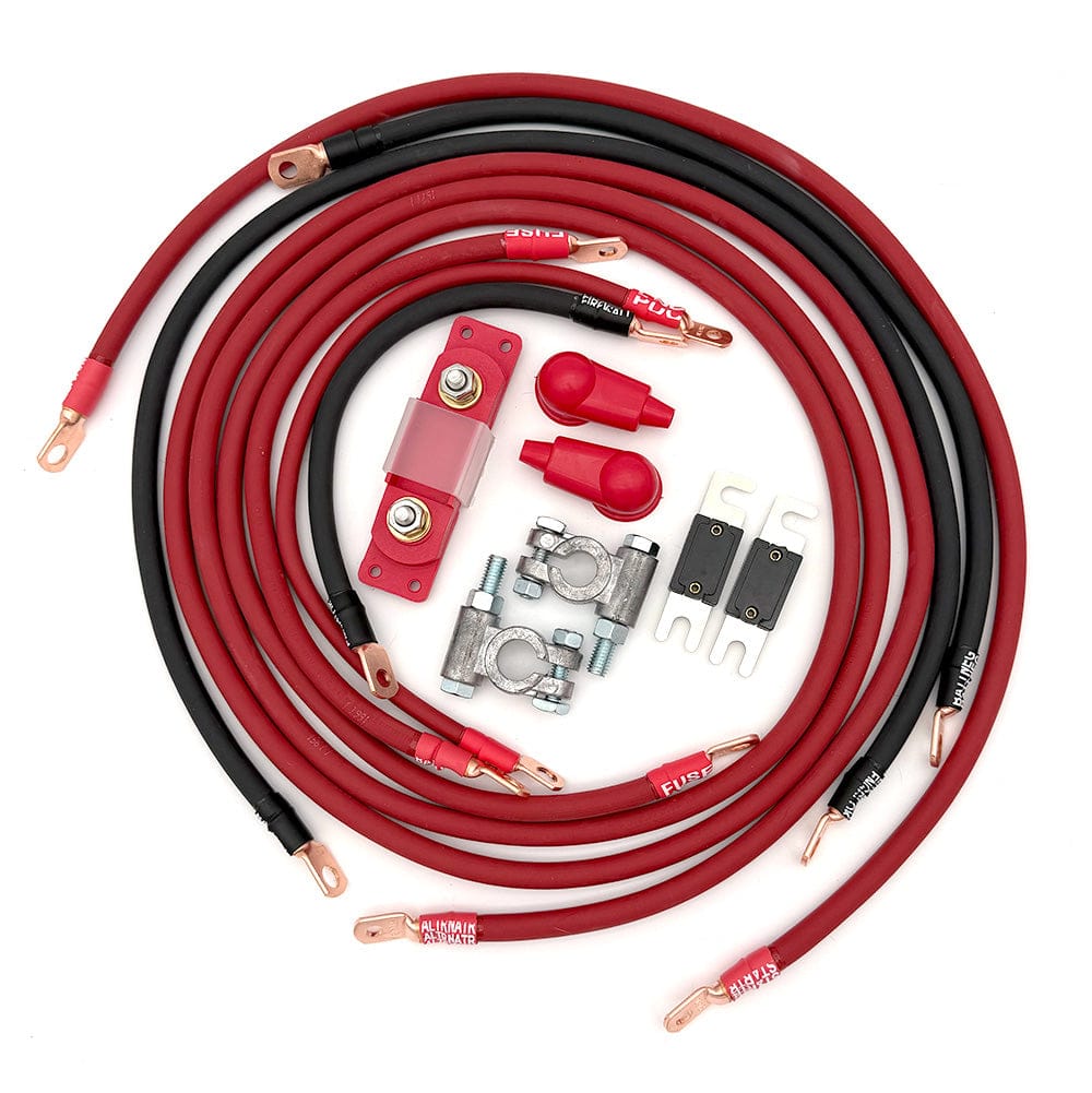 Big7Kits Electrical Toyota 4Runner Big 7 Battery Cable Kit (Gen 1 - 1984-1989)