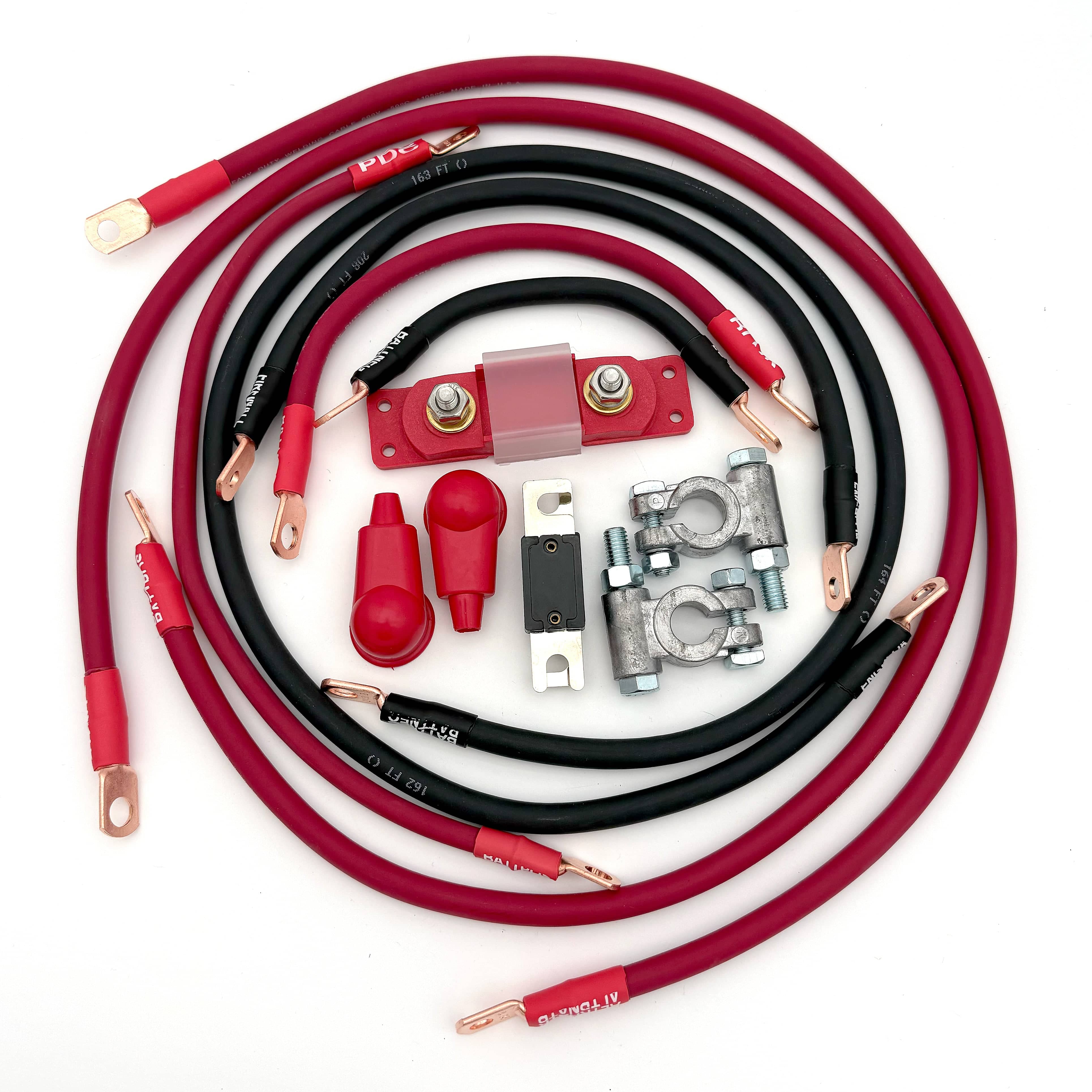 Big7Kits Electrical Toyota 4Runner Big 7 Battery Cable Kit (Gen 2 - 1990-1995)