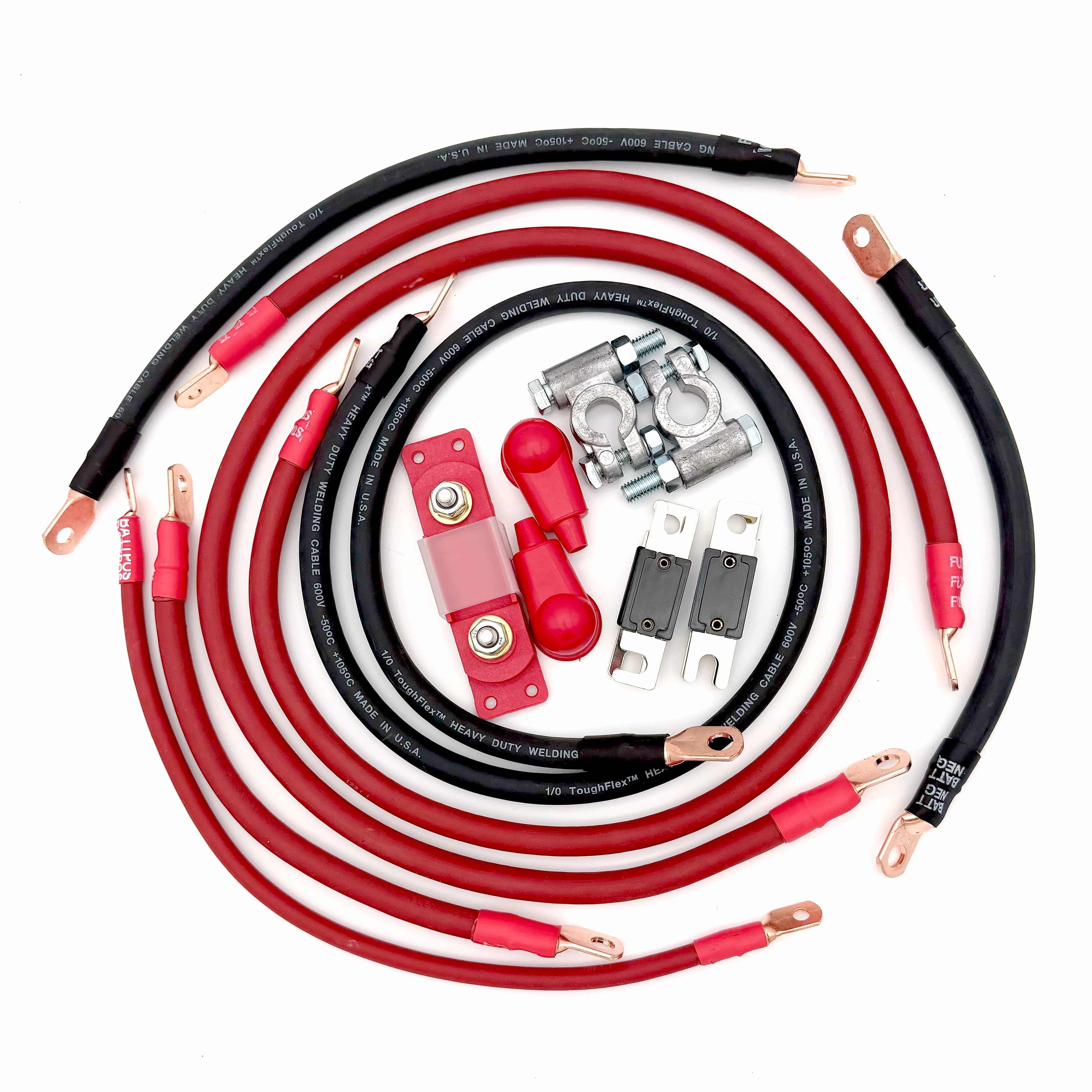 Big7Kits Electrical Toyota 4Runner Big 7 Battery Cable Kit (Gen 3 - 1996-2002)