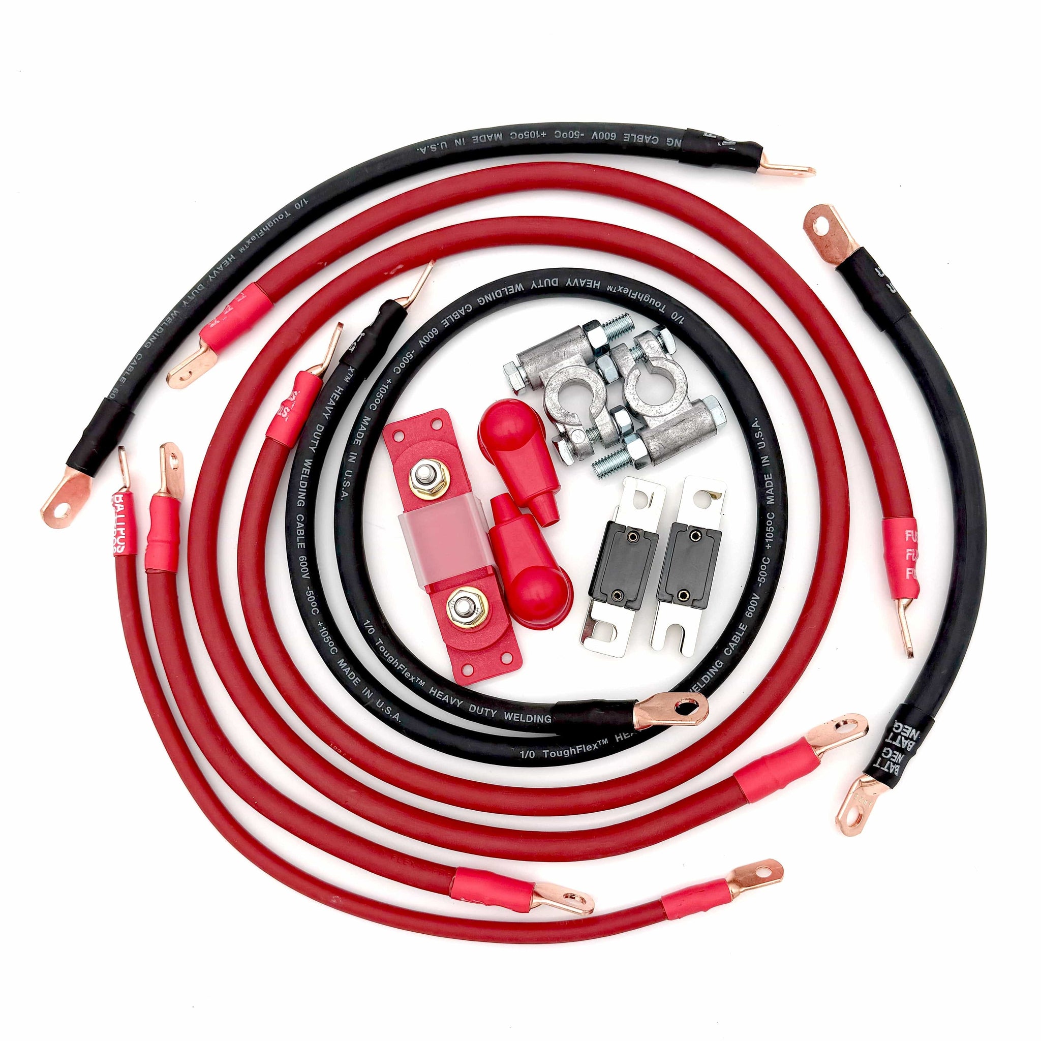 Big7Kits Electrical Toyota 4Runner Big 7 Battery Cable Kit (Gen 3 - 1996-2002)