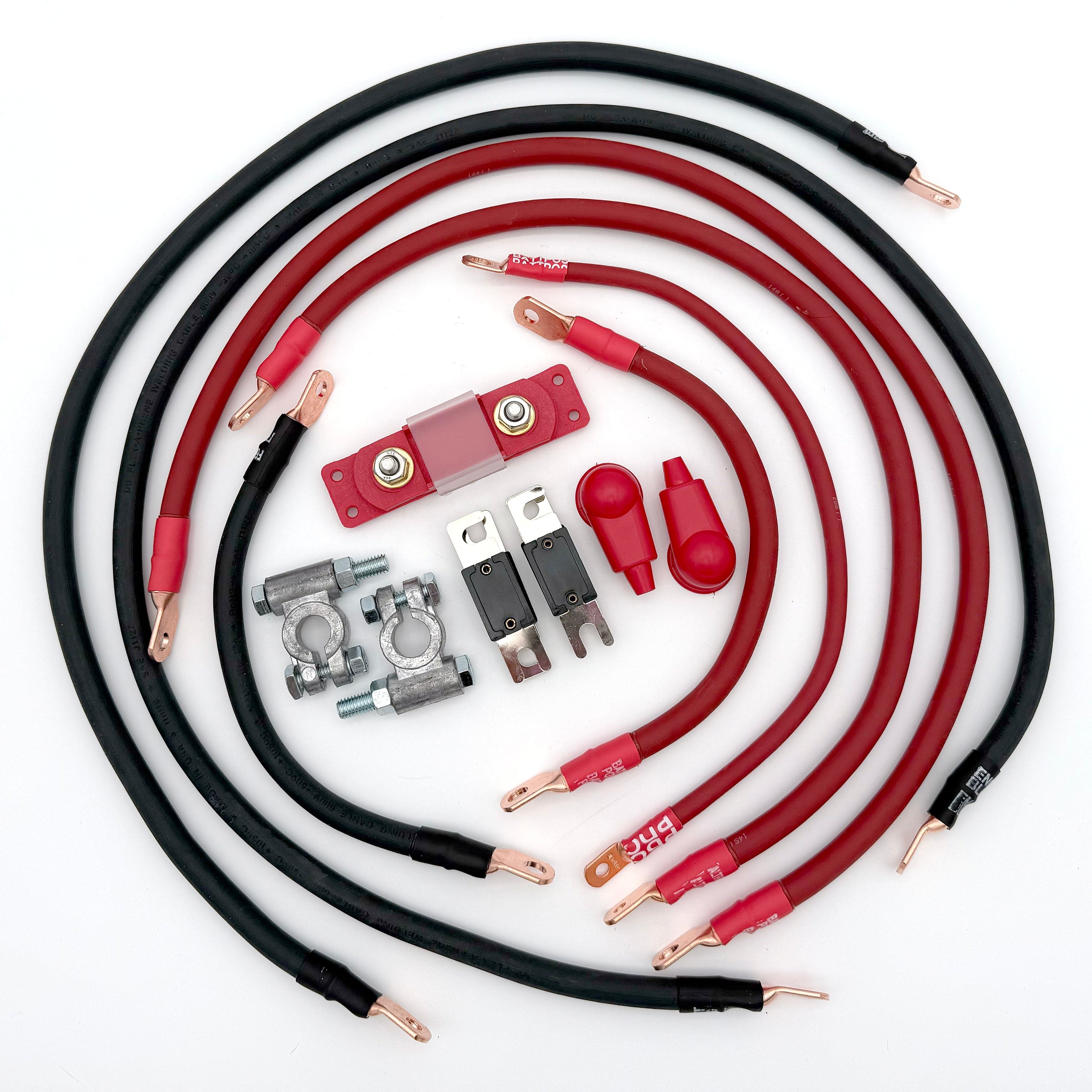 Big7Kits Electrical Toyota 4Runner Big 7 Battery Cable Kit (Gen 5 - 2010-2024)