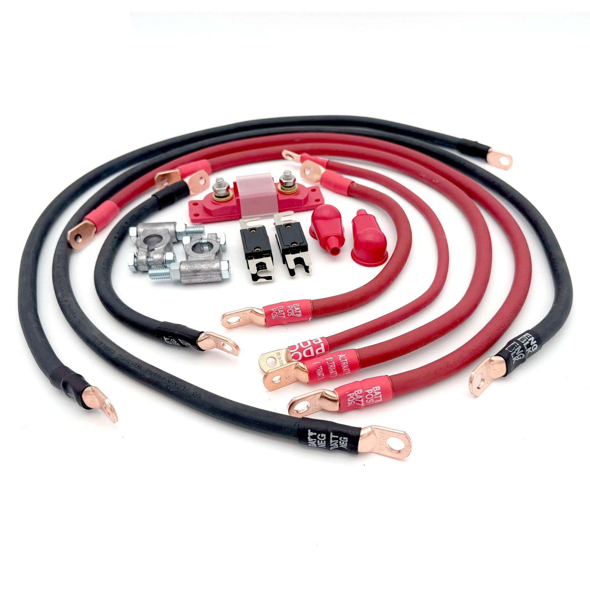 Big7Kits Electrical Toyota 4Runner Big 7 Battery Cable Kit (Gen 5 - 2010-2024)