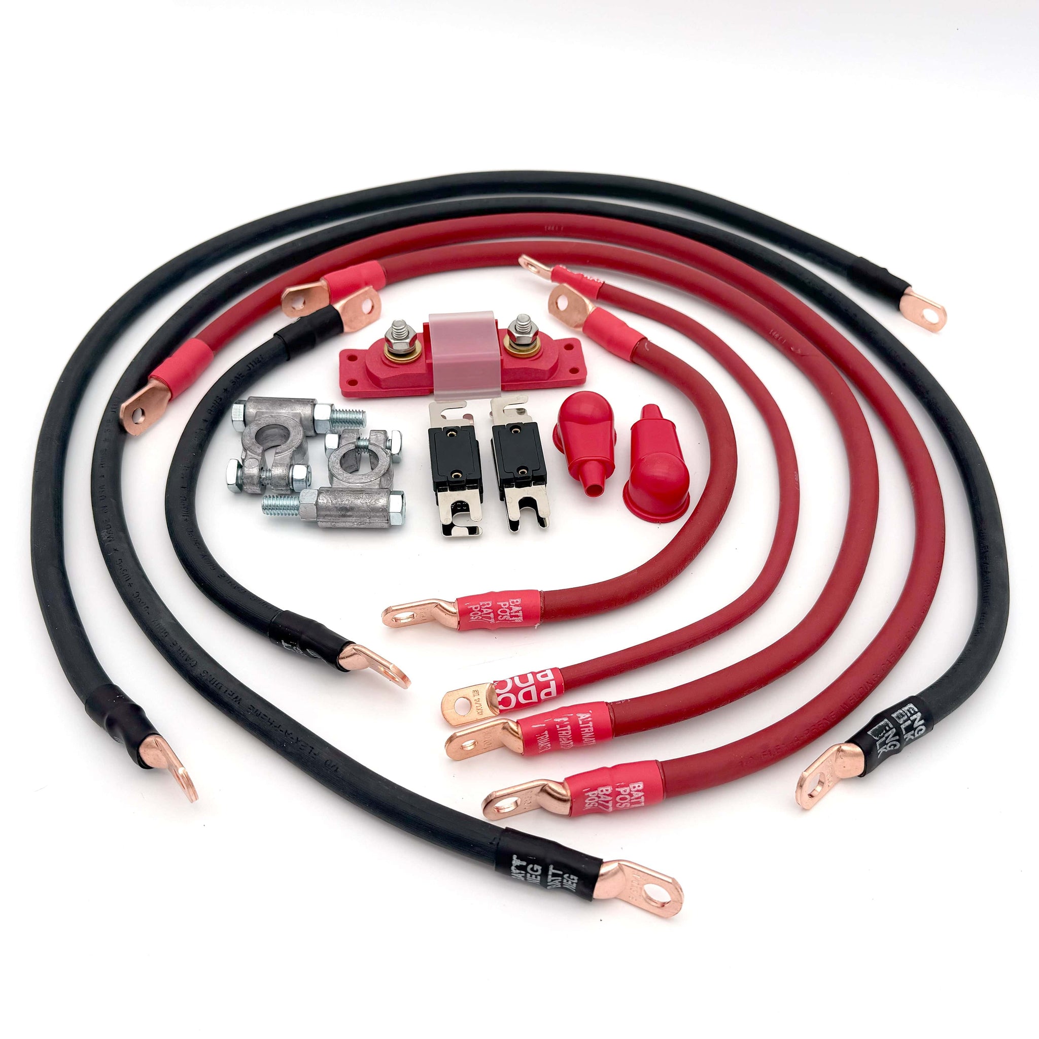 Big7Kits Electrical Toyota 4Runner Big 7 Battery Cable Kit (Gen 5 - 2010-2024)