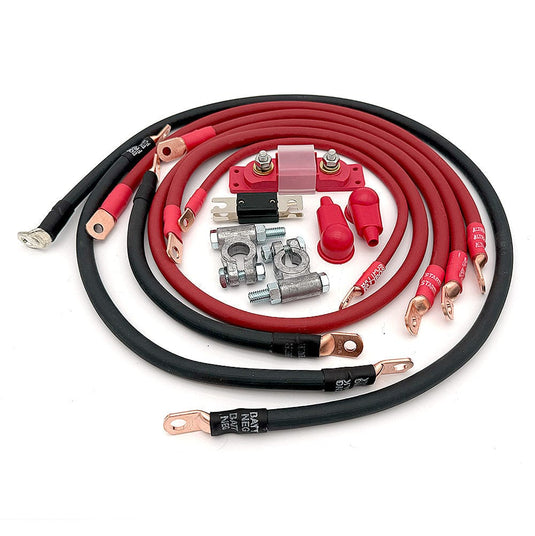 Big7Kits Electrical Toyota Land Cruiser Big 7 Battery Cable Kit (FZJ80 - 1993-1997)