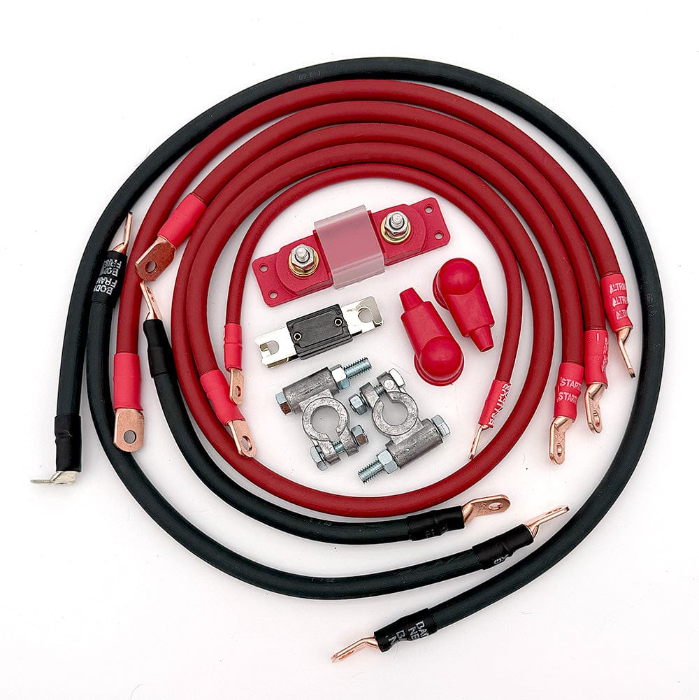 Big7Kits Electrical Toyota Land Cruiser Big 7 Battery Cable Kit (FZJ80 - 1993-1997)