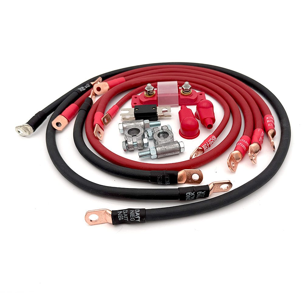 Big7Kits Electrical Toyota Land Cruiser Big 7 Battery Cable Kit (FZJ80 - 1993-1997)