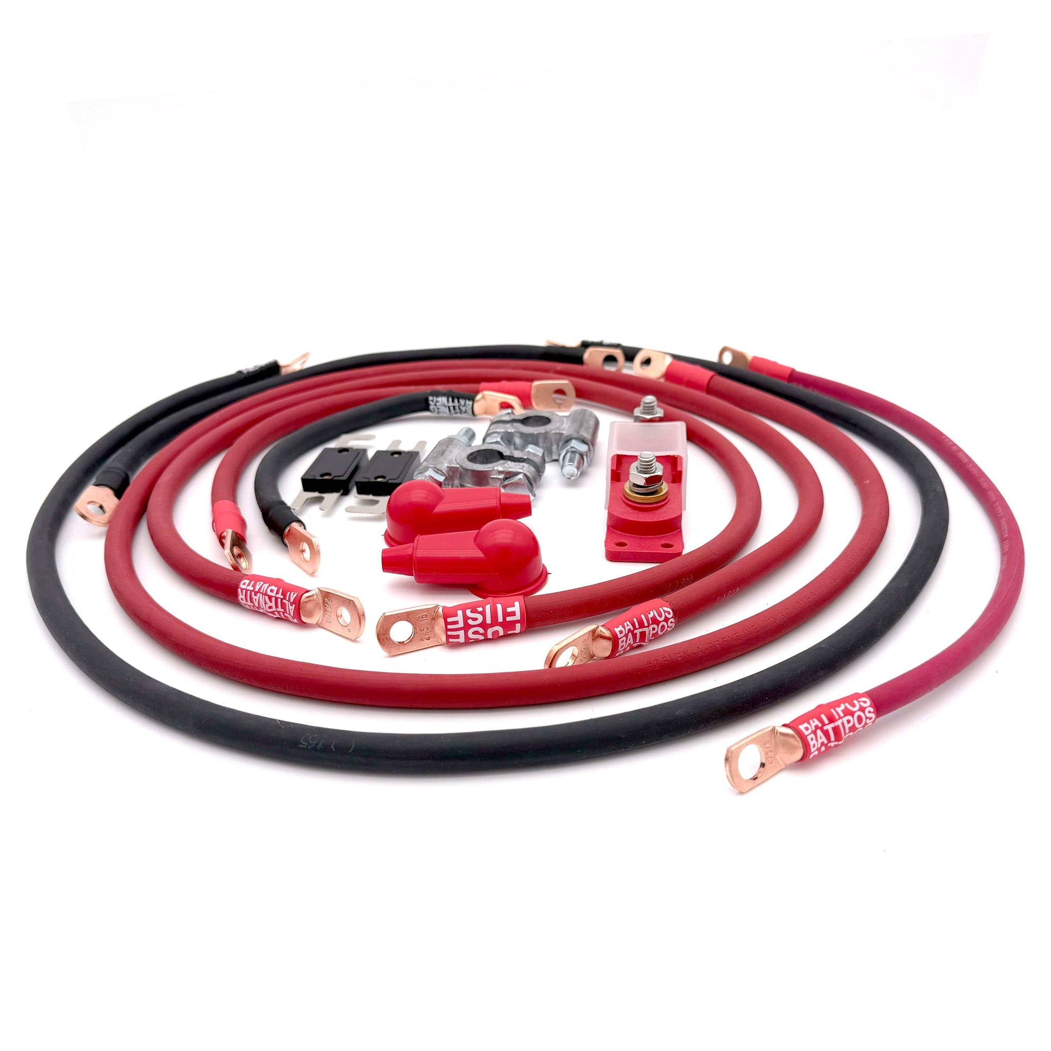 Big7Kits Electrical Toyota Tacoma Big 7 Battery Cable Kit (Gen 1 - 1995-2004)