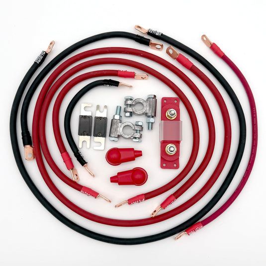 Big7Kits Electrical Toyota Tacoma Big 7 Battery Cable Kit (Gen 1 - 1995-2004)