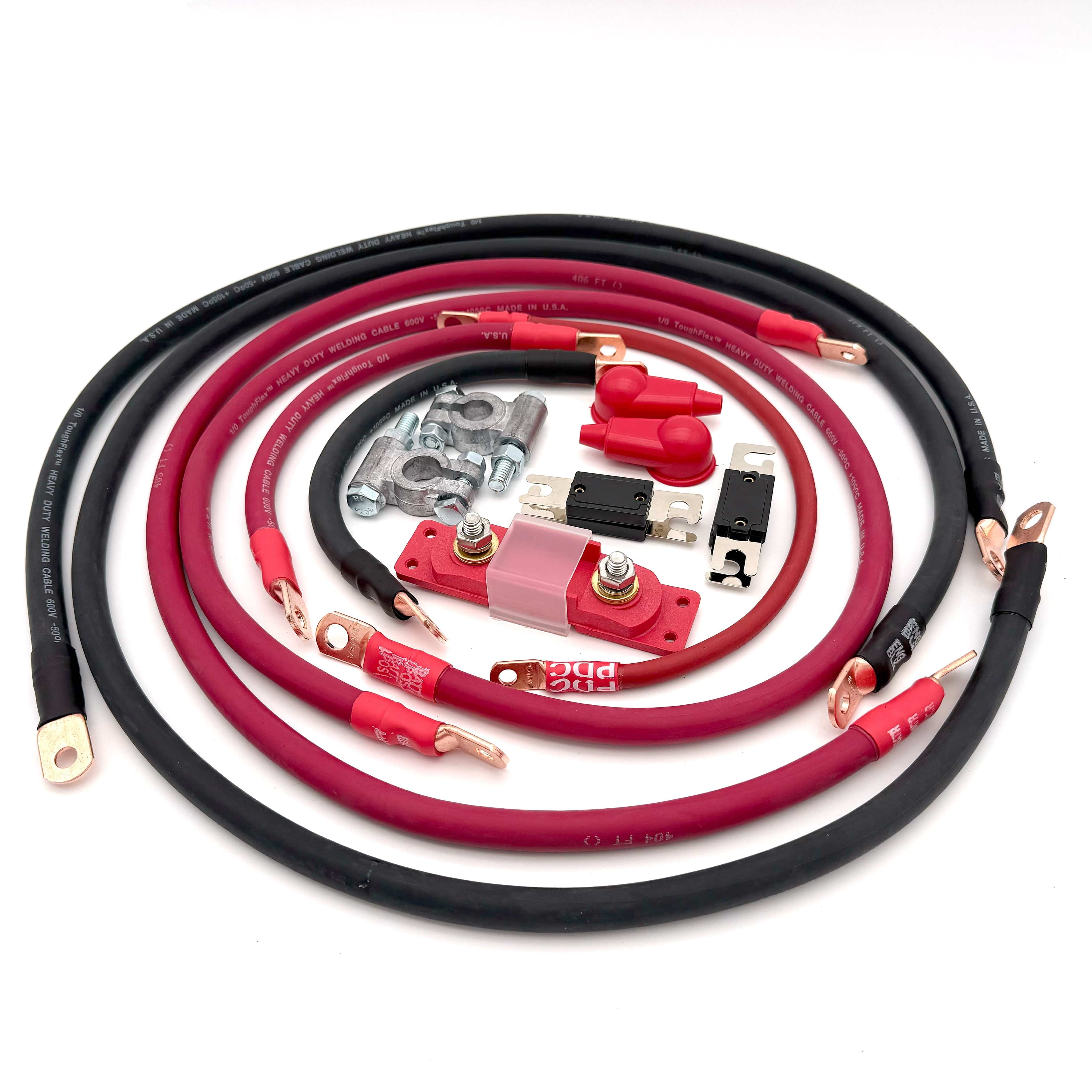 Big7Kits Electrical Toyota Tacoma Big 7 Battery Cable Kit (Gen 3 - 2016-2021)