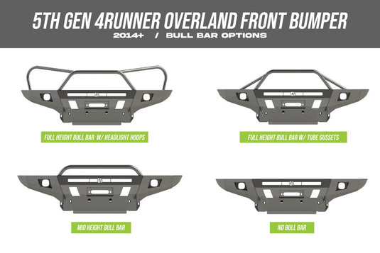 C4 Fabrication Armor C4 Fab 4Runner Overland Series Front Bumper / 5th Gen / 2014+