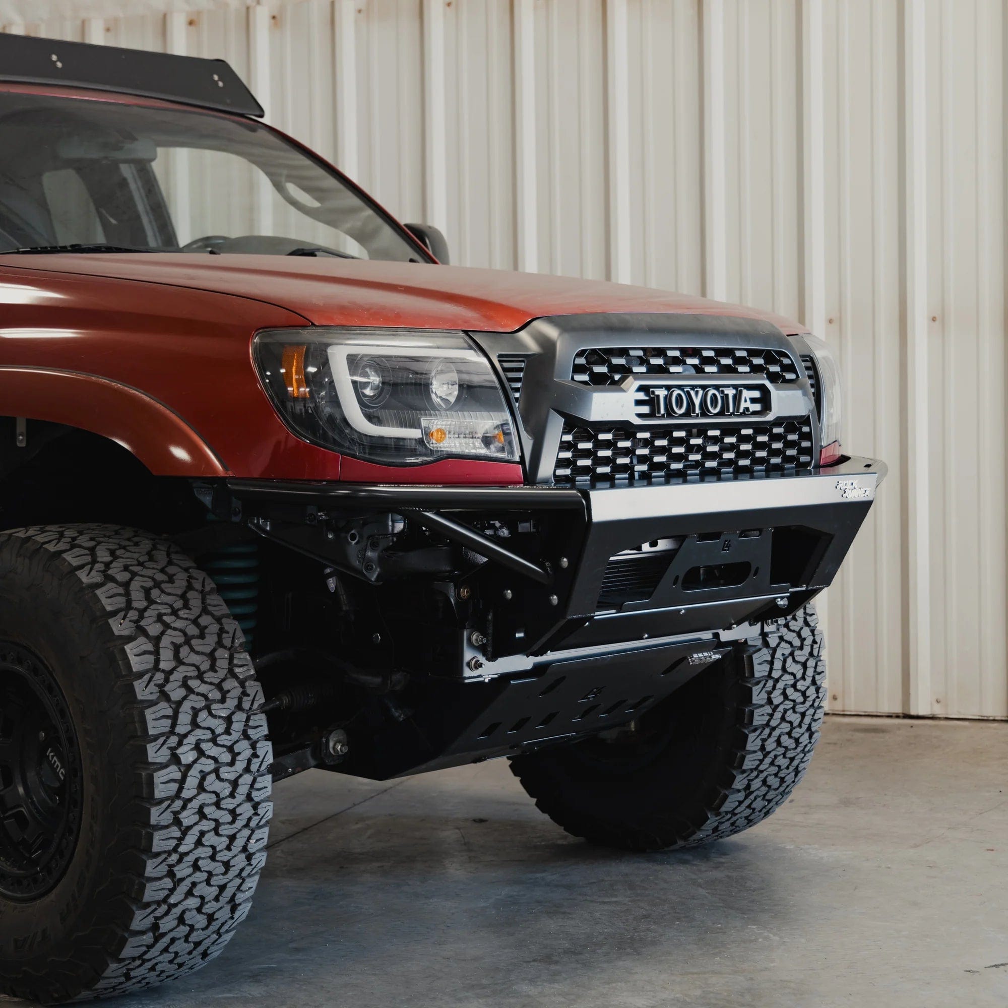 C4 Fabrication Armor C4 Fab Rock Runner Front Skid Plate w/ Crossmember Delete / 2nd Gen Tacoma 2005-2015