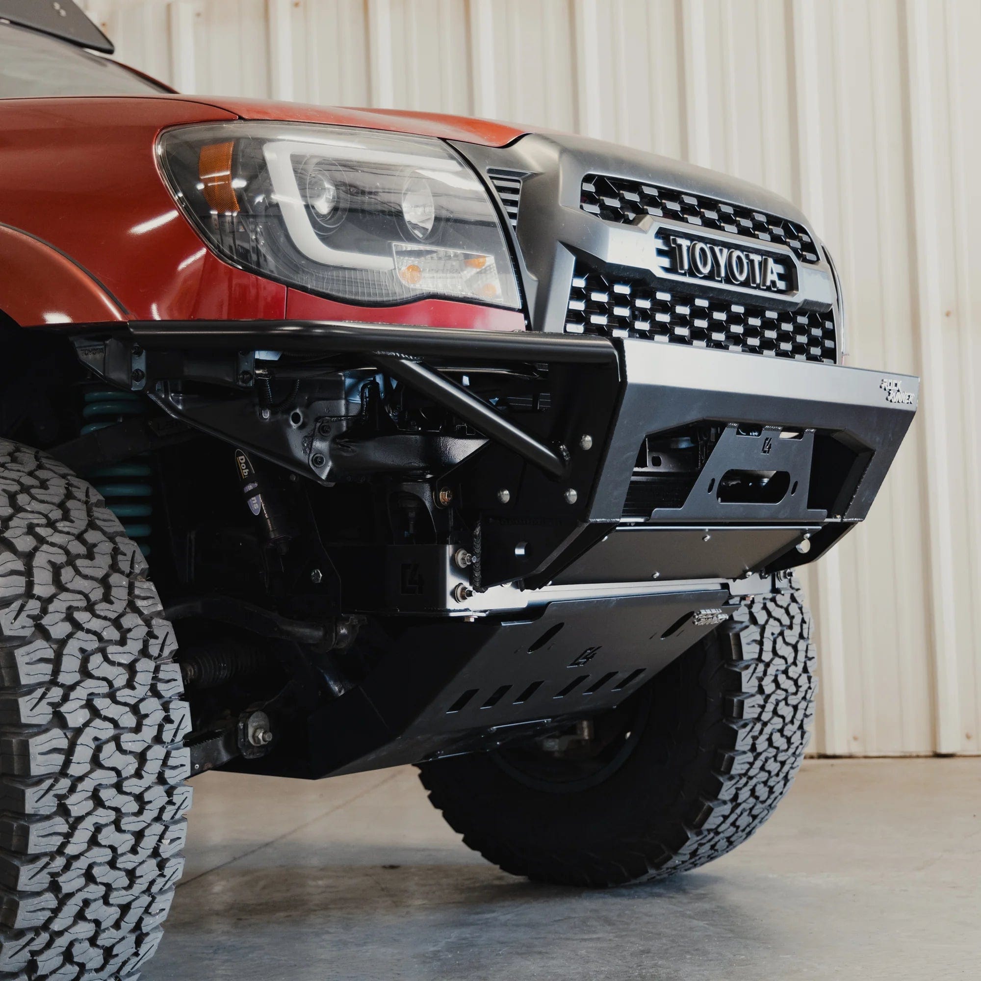 C4 Fabrication Armor C4 Fab Rock Runner Front Skid Plate w/ Crossmember Delete / 2nd Gen Tacoma 2005-2015