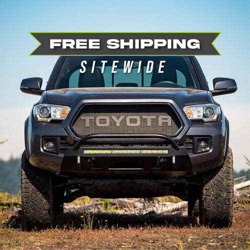 C4 Fabrication Armor C4 Fab Tacoma Front Lo-Pro Winch Bumper / 3rd Gen / 2016+