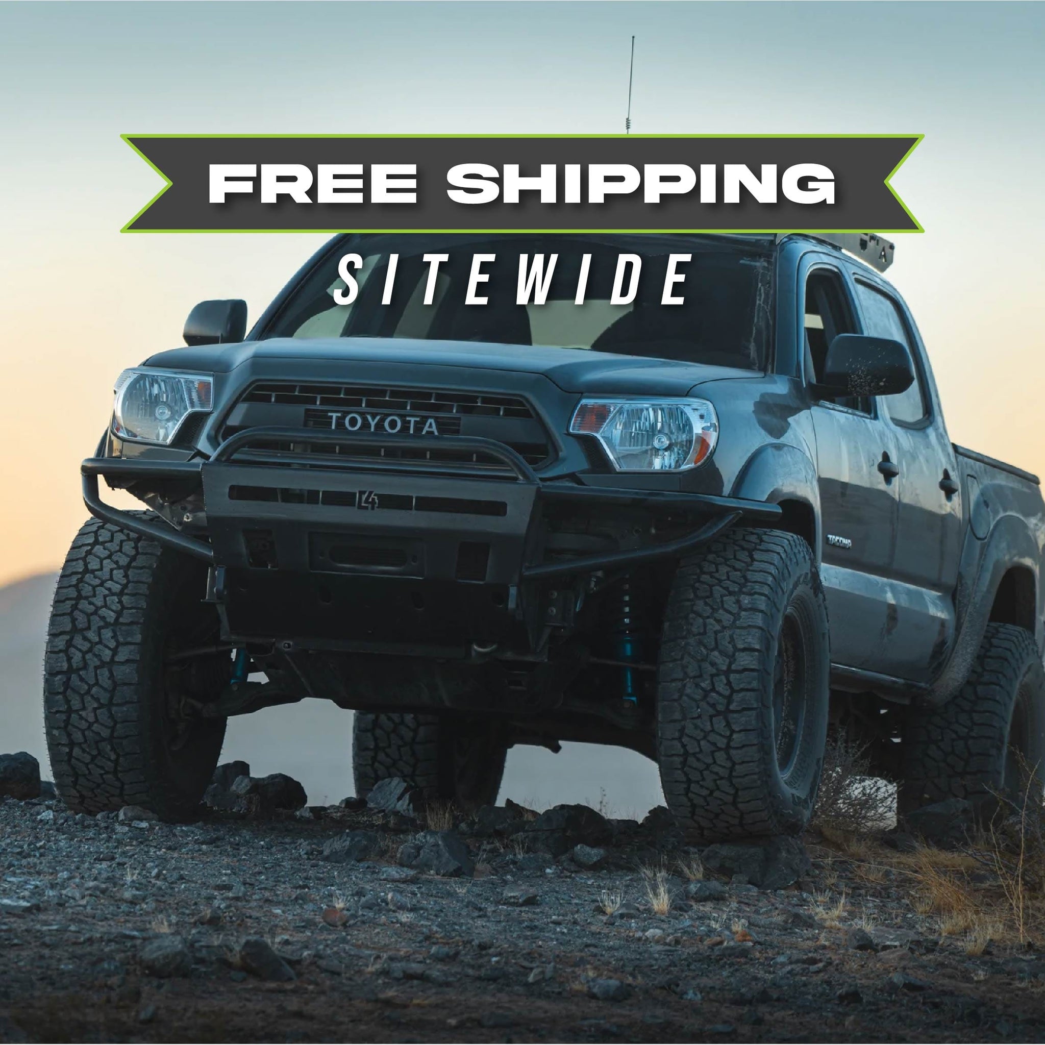 C4 Fabrication Armor C4 Fab Tacoma Hybrid Front Bumper / 2nd Gen / 2012-2015