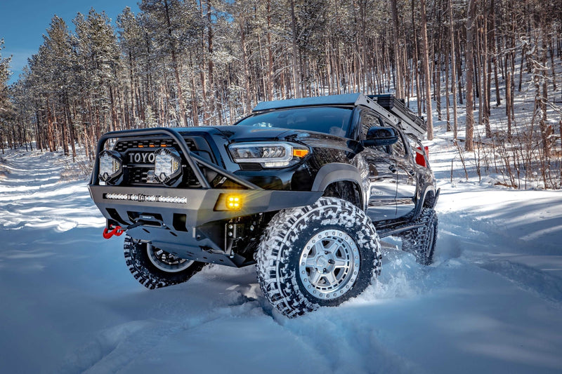 Load image into Gallery viewer, C4 Fabrication Armor C4 Fab Tacoma Overland Front Bumper / 3rd Gen / 2016-2023
