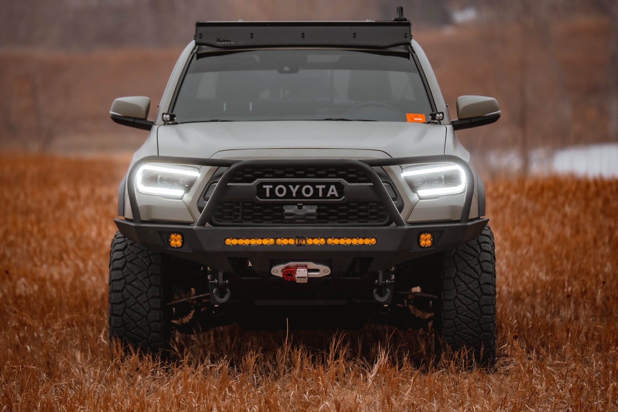 C4 Fabrication Armor C4 Fab Tacoma Overland Front Bumper / 3rd Gen / 2016-2023