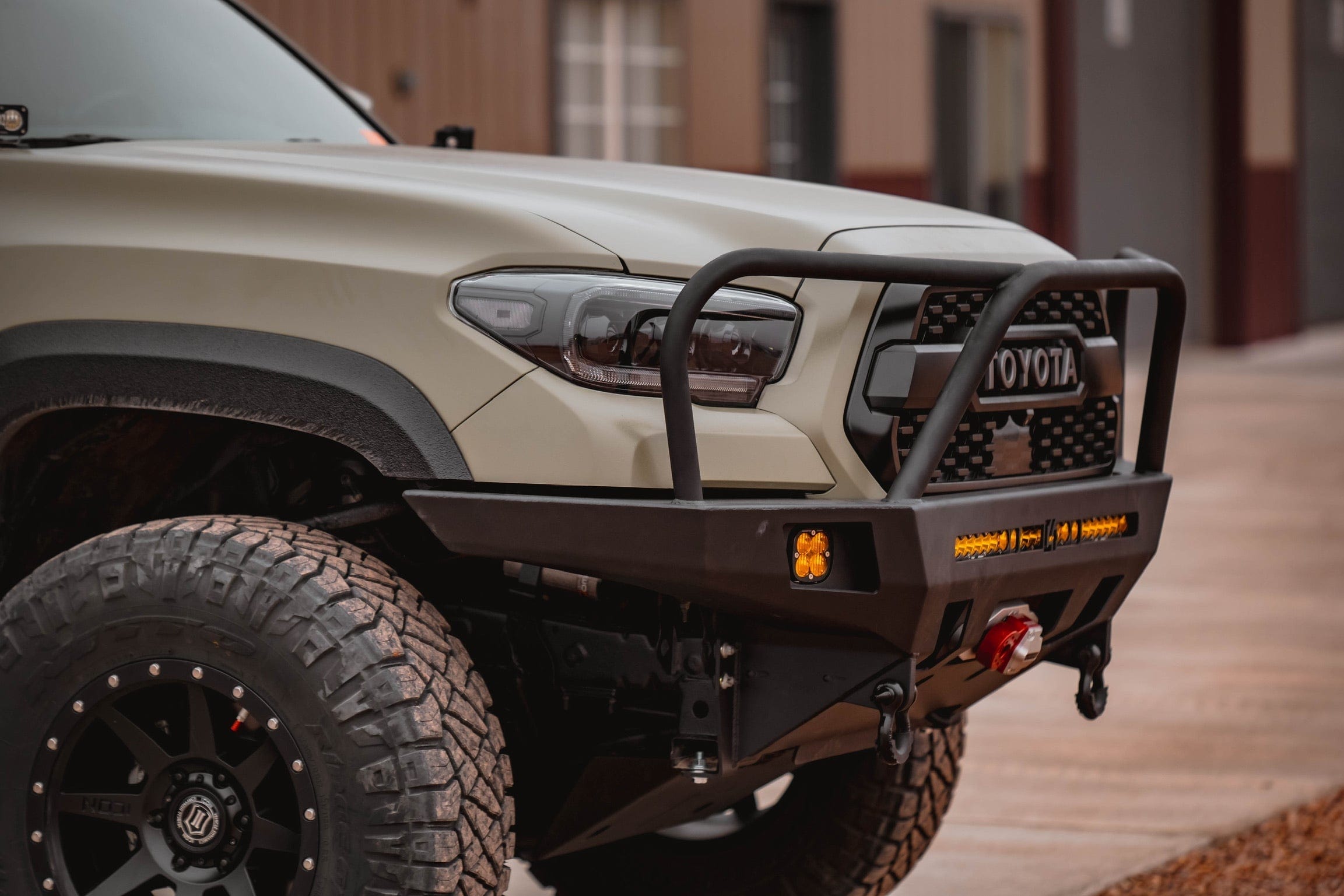 C4 Fabrication Armor C4 Fab Tacoma Overland Front Bumper / 3rd Gen / 2016-2023