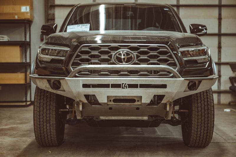 Load image into Gallery viewer, C4 Fabrication Armor C4 Fab Tacoma Overland Front Bumper / 3rd Gen / 2016-2023

