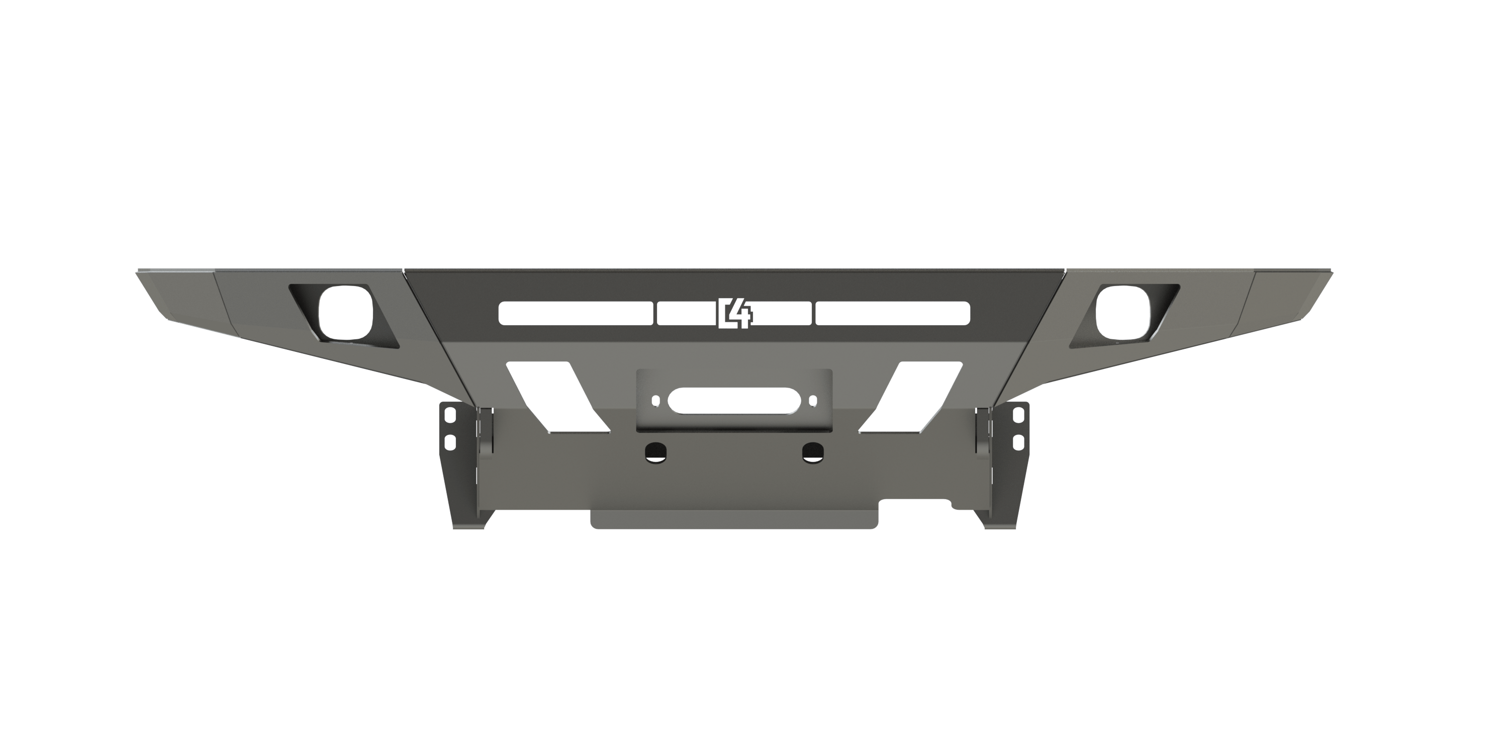 C4 Fabrication Armor C4 Fab Tacoma Overland Front Bumper / 3rd Gen / 2016-2023