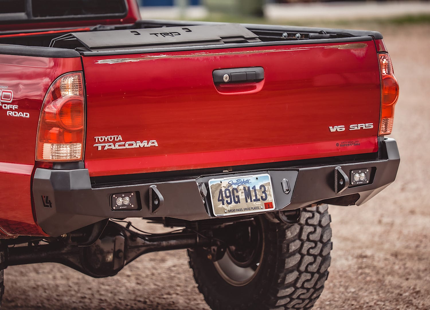 C4 Fabrication Armor C4 Fab Tacoma Overland Rear Bumper / 2nd Gen / 2005-2015