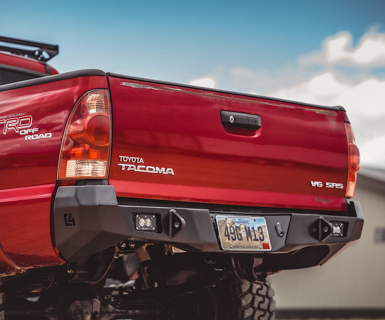 C4 Fabrication Armor C4 Fab Tacoma Overland Rear Bumper / 2nd Gen / 2005-2015